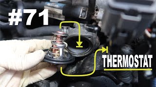 How to change a Honda Civic thermostat 96-00