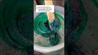 Oops, Glitter In Mouth Moment Caught On Video