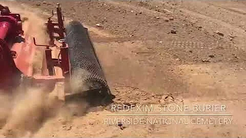 Redexim Blecavator 170   Stone Burier