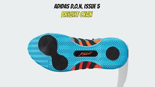 Adidas D.O.N. Issue 5 Bright Cyan