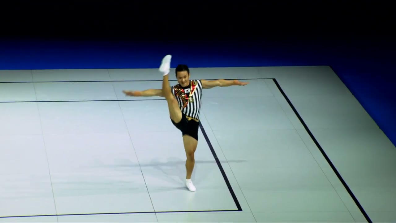 KIM Hanjin (KOR) - 2024 Aerobic Worlds, Pesaro (ITA) Qualifications Individual Men