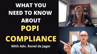 POPI  Compliance - What every business needs to know!