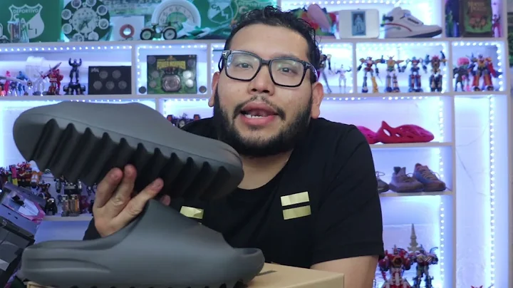 Adidas Yeezy Slide Onyx UNBOXING- REVIEW ENGLISH VERSION