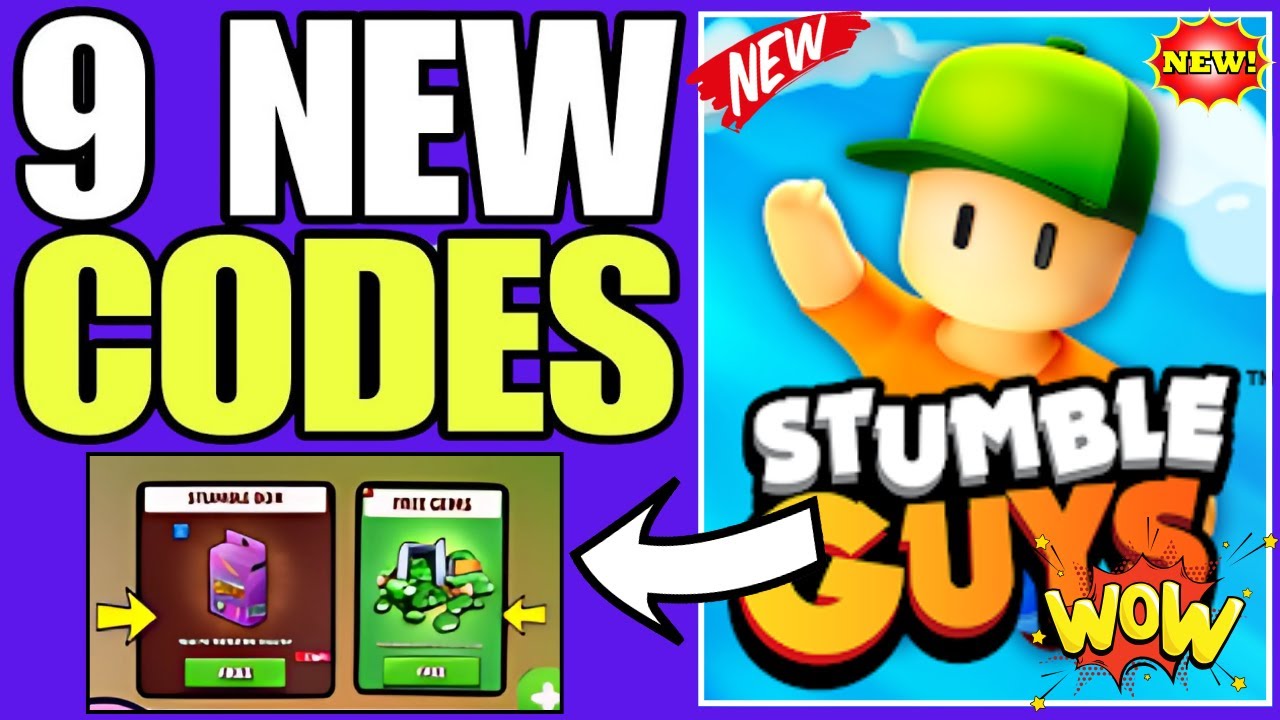 💥WEEKEND CODES💥ALL WORKING CODES FOR STUMBLE GUYS IN JUNE 2025 - STUMBLE GUYS GIFT CODES