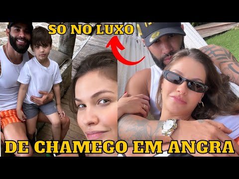 Gusttavo Lima e Andressa Suita surgem de CHAMEGO em Angra dos Reis, mostrando o que tem mais VALOR