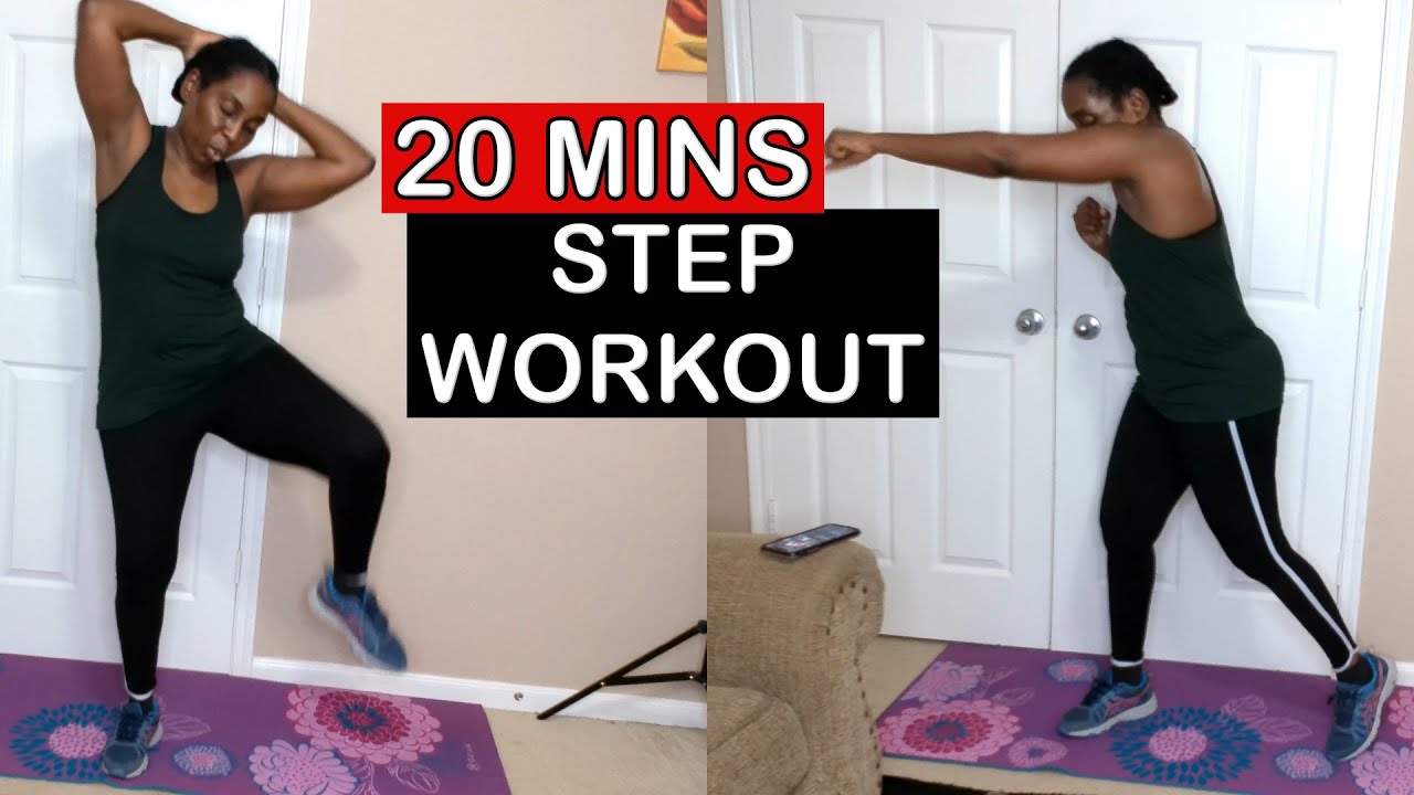 Trying @JuiceandToya 20 Minute 'Step To the Beat' Workout Low Impact ...