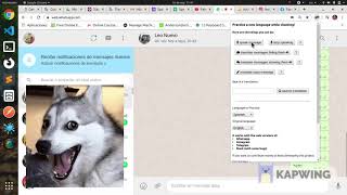 Practice any language while chatting screenshot 4