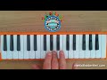 MELODİKA İLE BİZİM KÖYÜN ŞARKISI NOTASI VE ÇALINIŞI