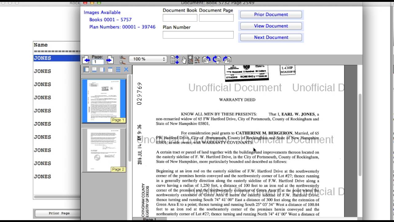 How To Search For A New Hampshire Deed YouTube