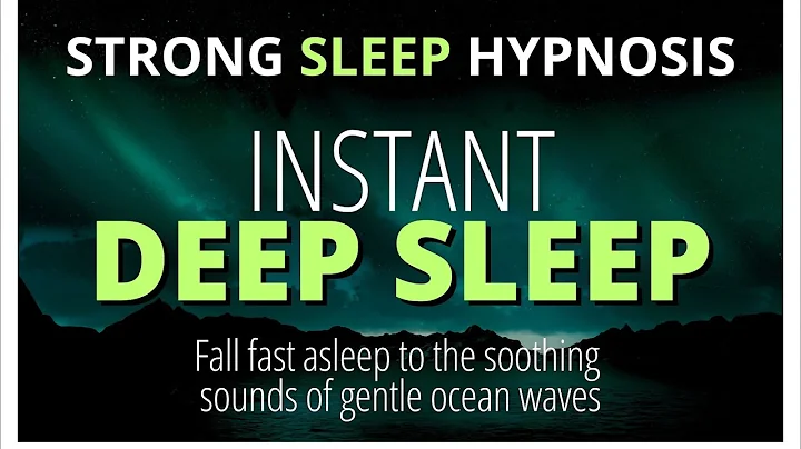 Fall Asleep Fast Tonight (STRONG) | Black Screen Experience + Ocean Wave Sounds