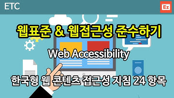 ETC 26 [ Web Accessibility ] 웹표준 & 웹접근성 준수하기, 한국형 웹 콘텐츠 접근성 지침 24 항목