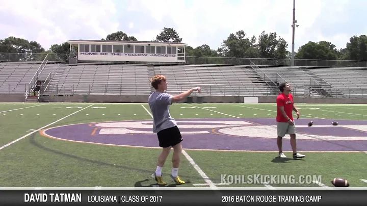 David Tatman 2016 Baton Rouge Training Camp