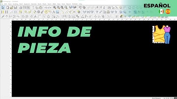Español - Piece Info | TUKAdesign Video Help | CAD Pattern Making Software | Spanish
