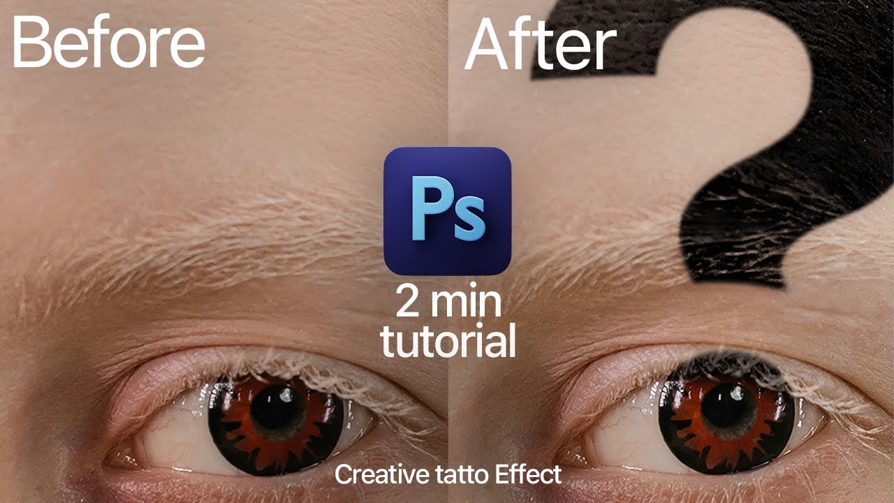 Создайте реалистичную татуировку всего за 2 минуты — урок по Photoshop