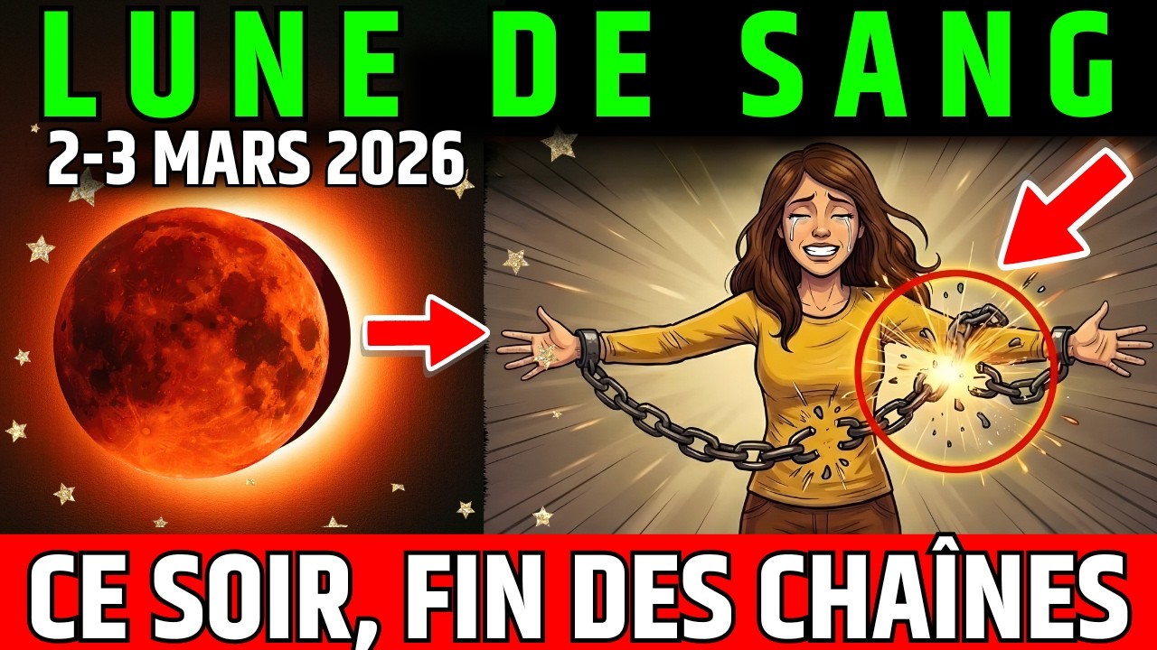 ATTENTION ! Éclipse Lunaire Totale du 3 Mars – La Lune de Sang, un Miracle de l’Univers