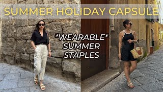 The Summer Essentials I'm Packing for 10 Days in Italy | Summer Holiday Capsule