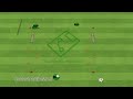 Dribble, passing and slalom circuit by soccerexercises #Shorts