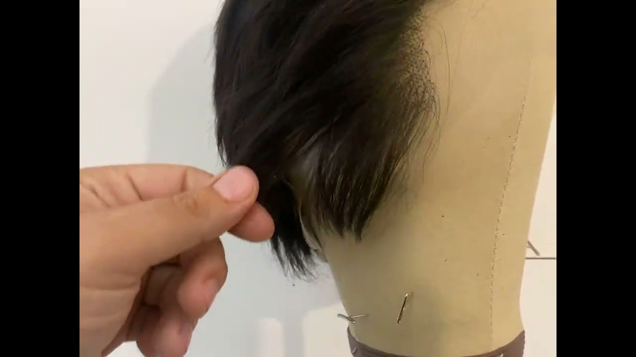 Ultimate Elvis Hair Wig - 1972 Elvis on Tour style - real human hair - lace wig