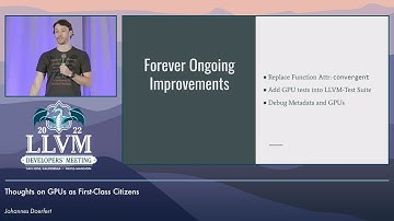 2022 LLVM Dev Mtg: Thoughts on GPUs as First-Class Citizens