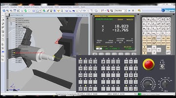 Simulador Torno CNC Fanuc Oi Ciclo G71&G70&G76