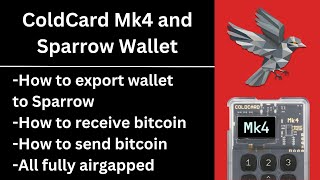 How to use ColdCard with Sparrow Wallet | The ColdCard Guides