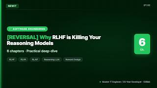 [REVERSAL] Why RLHF is Killing Your Reasoning Models | #NEWIT