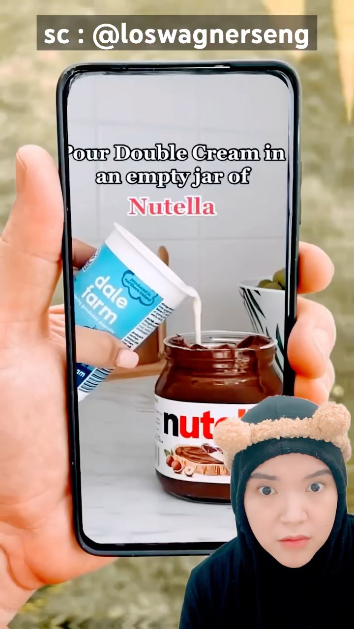 eskrim nutella‼️