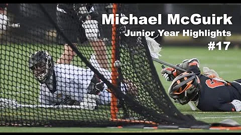 Michael McGuirk 2020 Junior Year Highlights