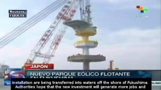 Japan plans floating wind energy platforms