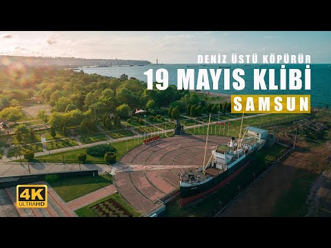 Samsun Drone Çekimi | 19 Mayıs Klibi | Deniz Üstü Köpürür