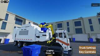 Peterbilt 320 Scorpion on Recycling