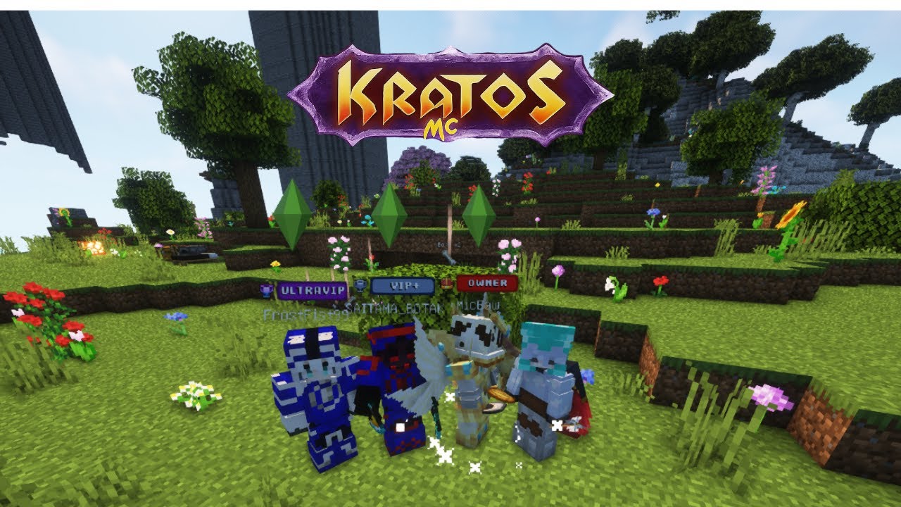AYOO NGABUBURIT GUYSS DI SERVER KRATOS MC #minecraft - YouTube