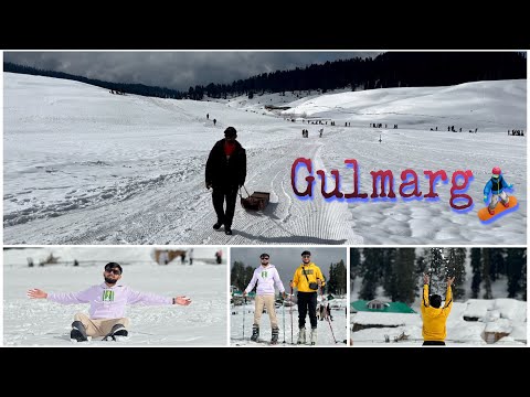 After Heavy snowfall at Gulmarg ❄️ || Kashmir valley covered with white snow ⛄️