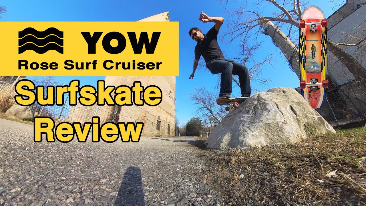 Seaside Surf Shop Surfskate Review - Yow and Carver Surfskates