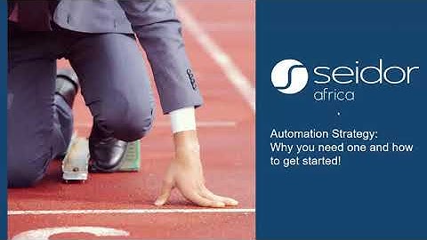 Automation Strategy webinar