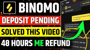 Binomo Deposit Failed Problem Solved | Binomo Deposit pending | Binomo Me Deposit Nahi Ho Raha
