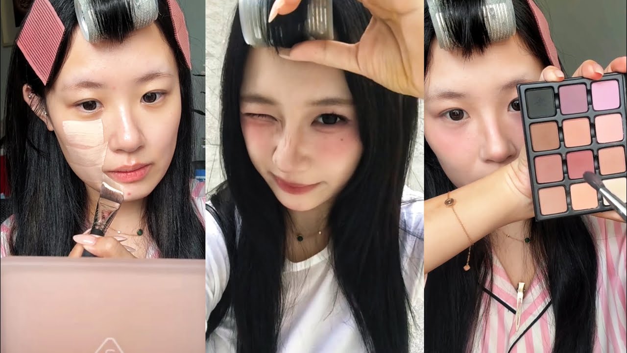 GRWM douyin ASMR real sounds COMPILATION✨🌸 EP.32 | ASMR MAKEUP 메이크업 ​