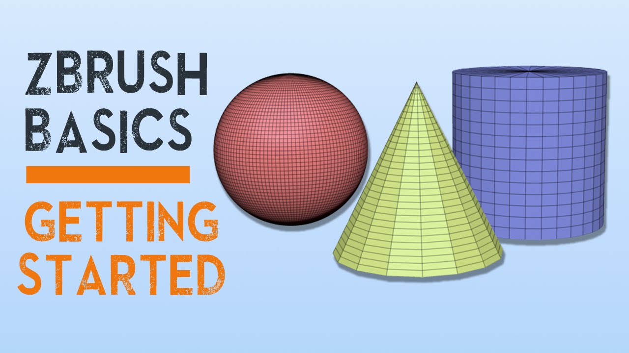 zbrush basic getting started