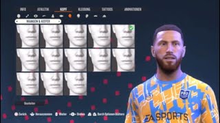 FIFA 23 - Sergio Ramos Pro Club look alike