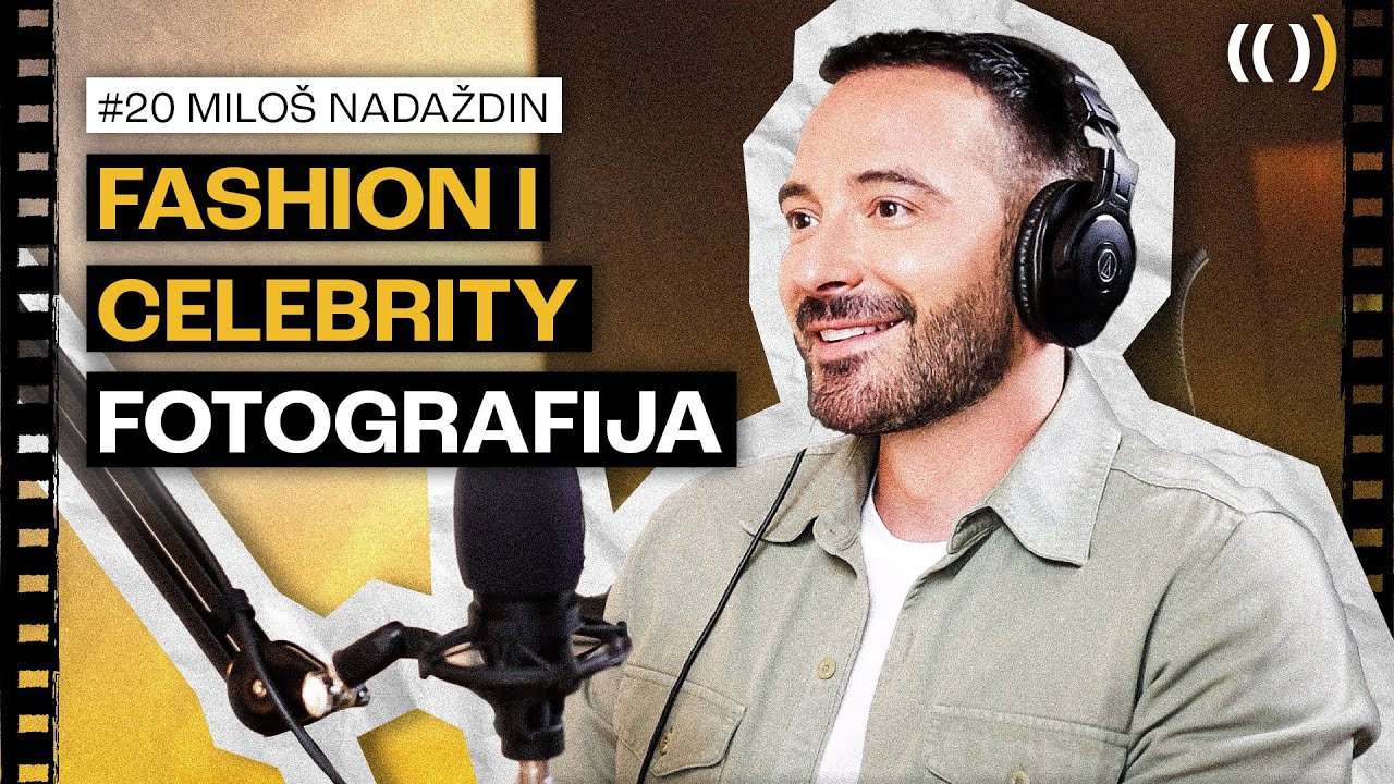 #20 Fotkao sam preko 1000 naslovnih strana modnih magazina | Miloš Nadaždin | Halogenid Podcast