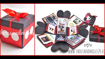 Mickey Mouse Themed Explosion | Exploding Box.