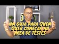 Um guia para quem quer começar na área de TESTE DE SOFTWARE