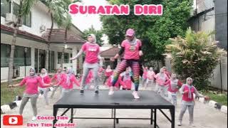 Suratan diri || Tiktok viral || choreo coach tien || senam kreasi #viraltiktok #terbaru