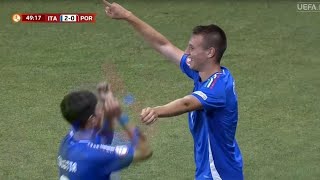 Francesco Camarda Goals- Italy vs Portugal U17 (3-0), All Goals Results/Extended Highlights Final.