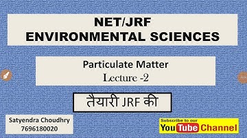 Environment science NTA NET JRF | air pollution | particulate matter | mind mapping