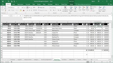Inventory Management System Part 5 - Creating Inventory Adjustment - Auto Last Cost and Auto Qty