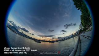 Wesley Fisheye 8Mm F2.8 With A7M2 In Full Frame Mode