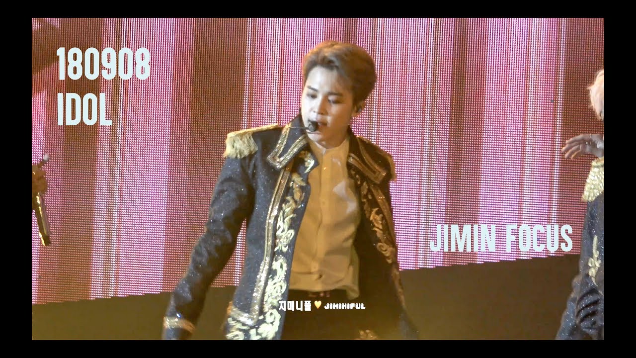 180908 LYS LA IDOL JIMIN FOCUS 지민 직캠 (4K cut ver)