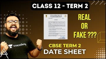 🔥 Breaking news official Datesheet Term 2 cbse Fake or Real ?? #cbse #term2 #exams