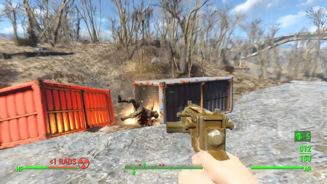 Fallout 4 grenade skill YouTube